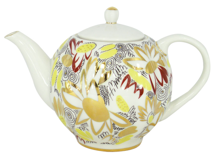 LOMONOSOV PORCELAIN TEA POT TULIP GOLDEN DAISY 3 CUPS 20 OZ/600 ML Add to Default shortcuts Primary tabs