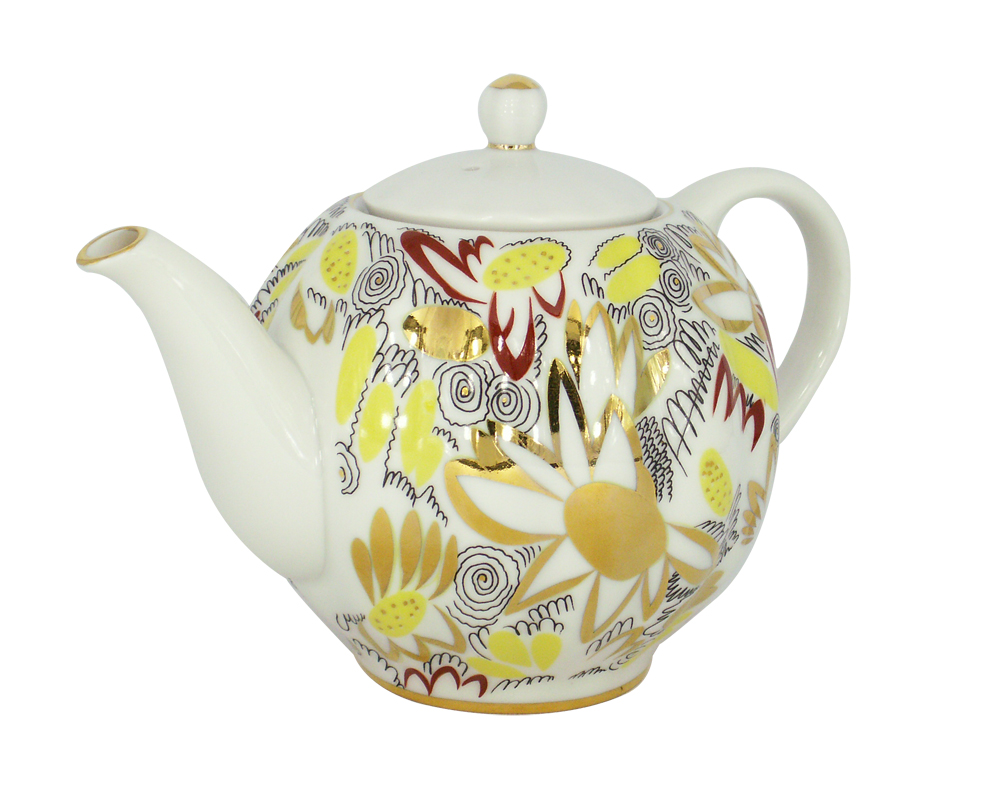 LOMONOSOV PORCELAIN TEA POT TULIP GOLDEN DAISY 3 CUPS 20 OZ/600 ML Add to Default shortcuts Primary tabs
