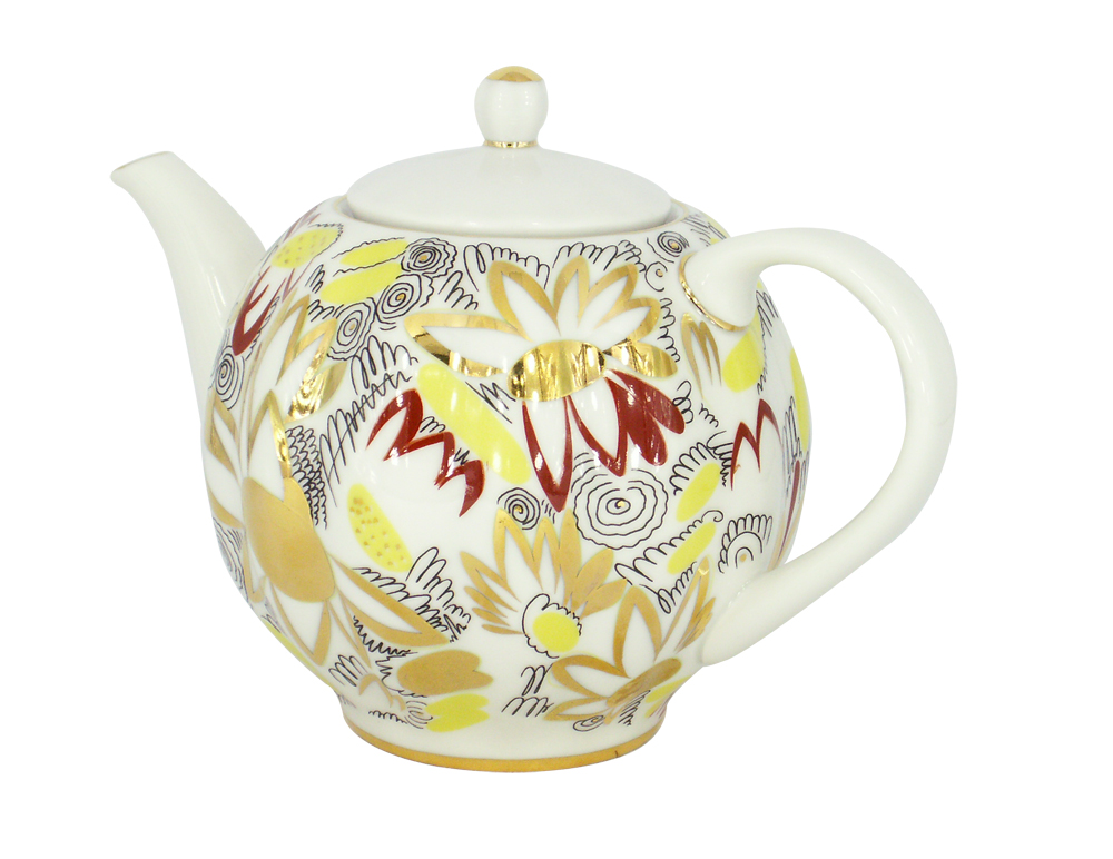 LOMONOSOV PORCELAIN TEA POT TULIP GOLDEN DAISY 3 CUPS 20 OZ/600 ML Add to Default shortcuts Primary tabs