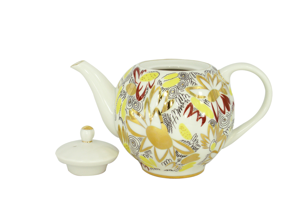 LOMONOSOV PORCELAIN TEA POT TULIP GOLDEN DAISY 3 CUPS 20 OZ/600 ML Add to Default shortcuts Primary tabs