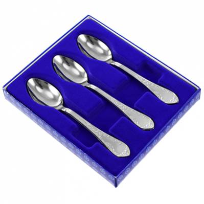 Stainless Steel Coffee Spoons Set 6 Ambassadorial