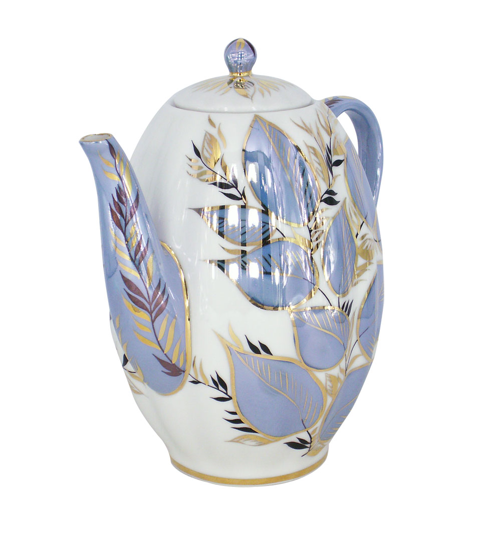 Lomonosov Porcelain Coffee Pot Moonlight 8-Cup 40 oz 1200 ml