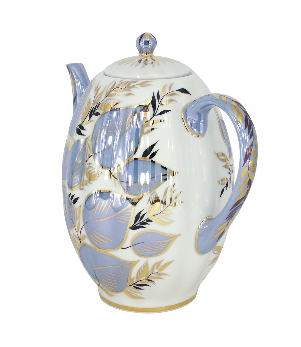 Lomonosov Porcelain Coffee Pot Moonlight 8-Cup 40 oz 1200 ml