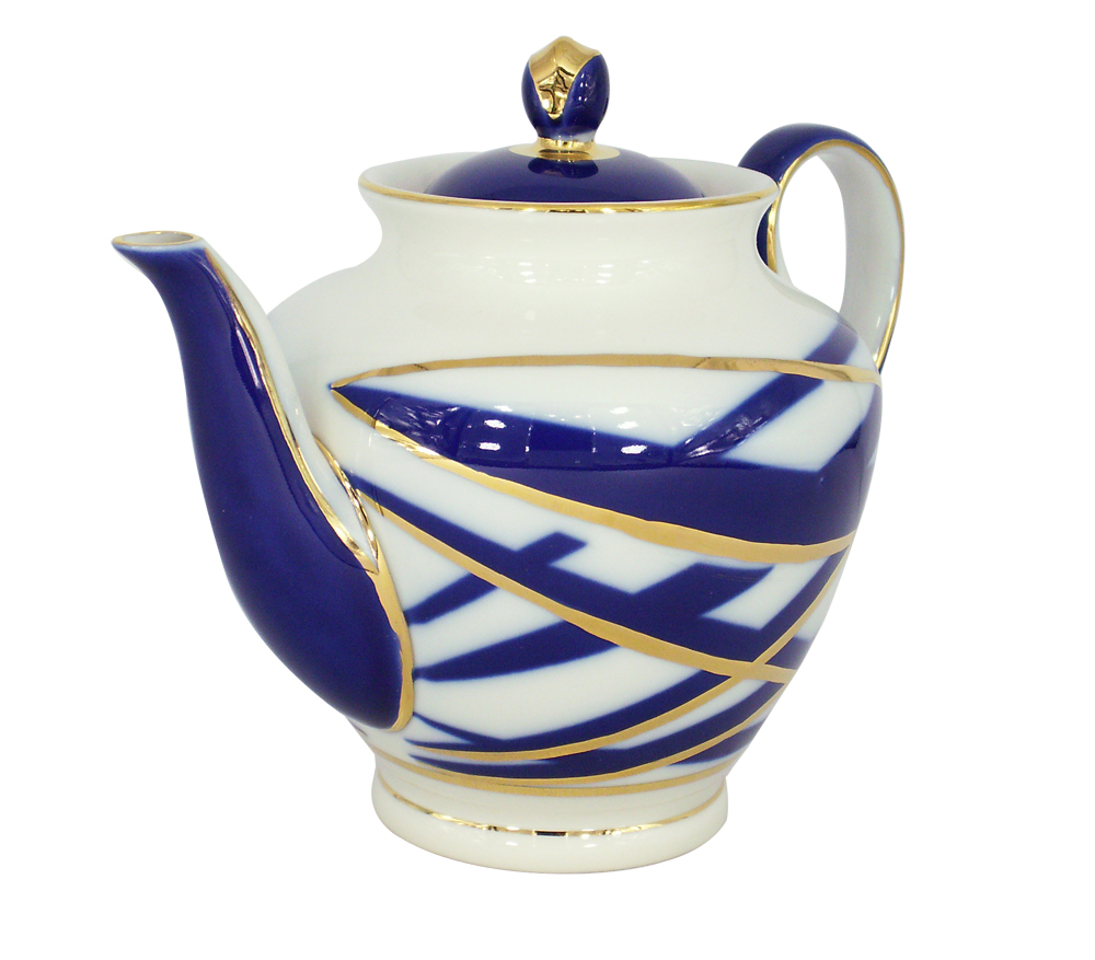 Lomonosov Imperial Porcelain Teapot Spring Cocoon 27 oz/800 ml
