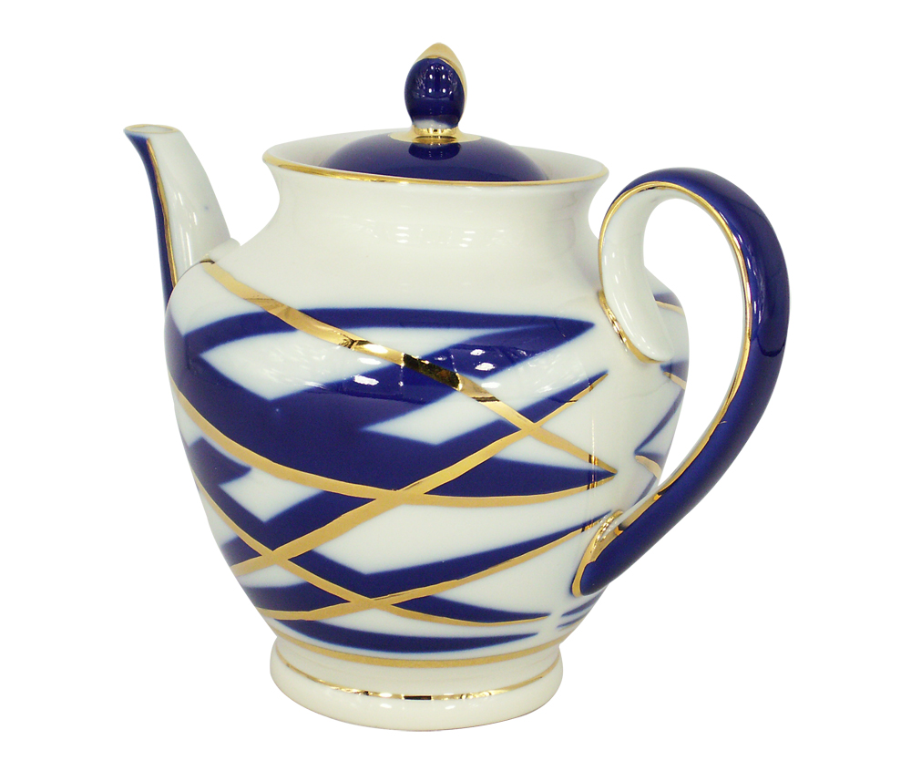 Lomonosov Imperial Porcelain Teapot Spring Cocoon 27 oz/800 ml