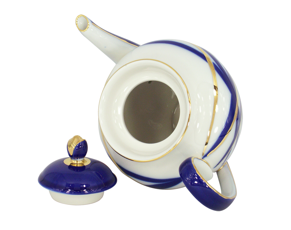 Lomonosov Imperial Porcelain Teapot Spring Cocoon 27 oz/800 ml