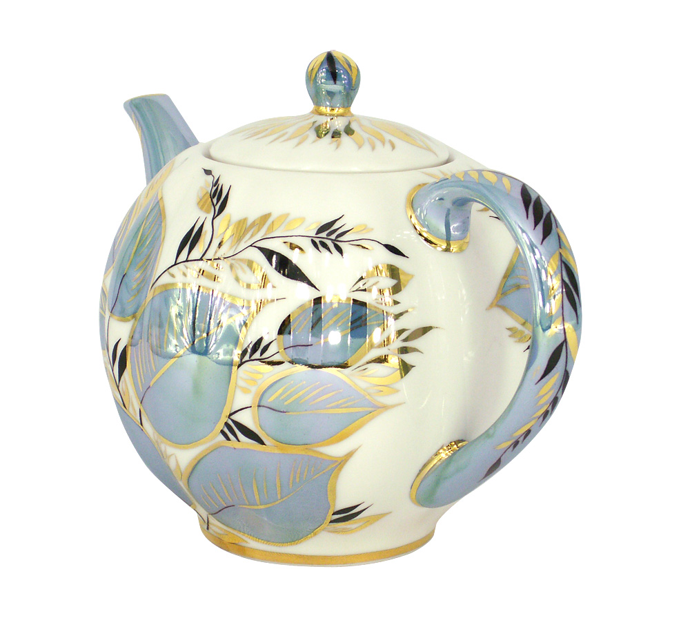 Lomonosov Imperial Porcelain Tea Pot Moonlight 3-Cup 20 oz/600 ml