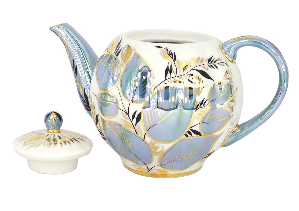 Lomonosov Imperial Porcelain Tea Pot Moonlight 3-Cup 20 oz/600 ml