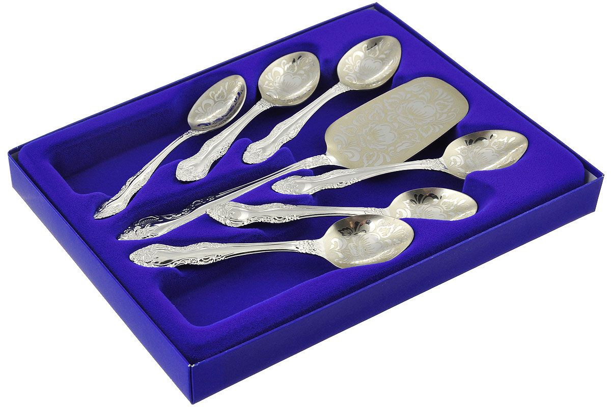 Stainless Steel Tea Spoons Set 7 items