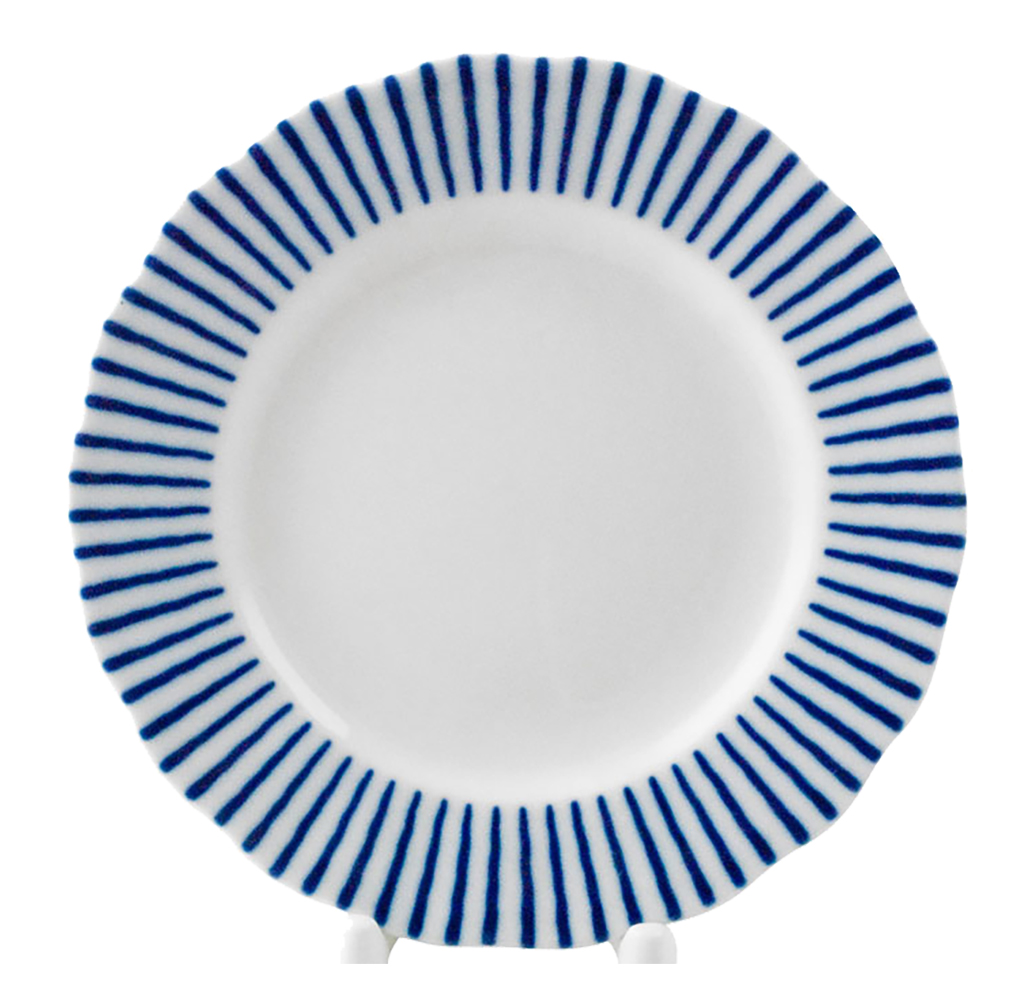 LOMONOSOV PORCELAIN CAKE DESSERT PLATE TULIP FRENCHMAN 7"/180 MM