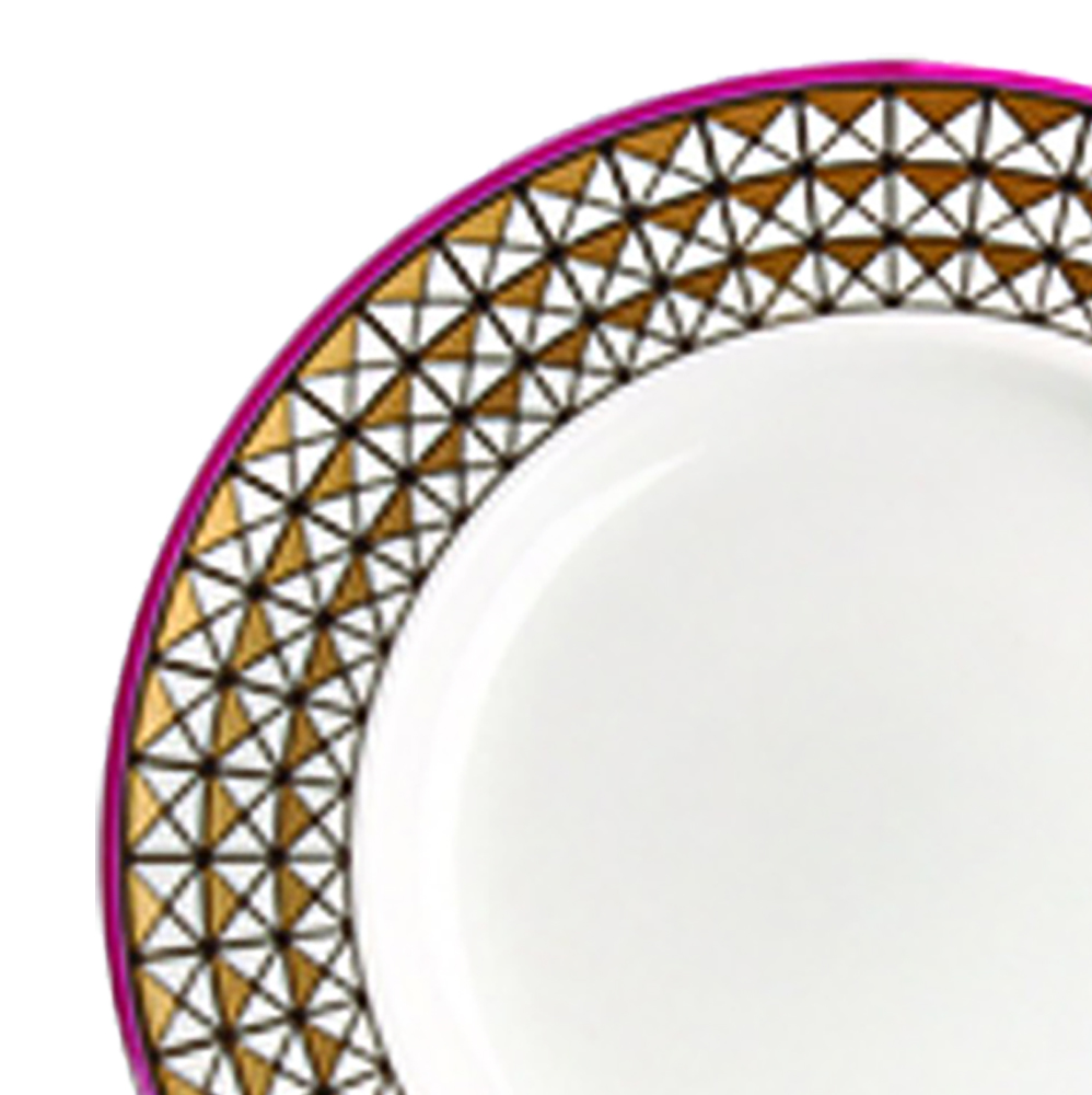 LOMONOSOV PORCELAIN DESERT PLATE MOSCOW RIVER SMOOTH 7.1"/180 MM