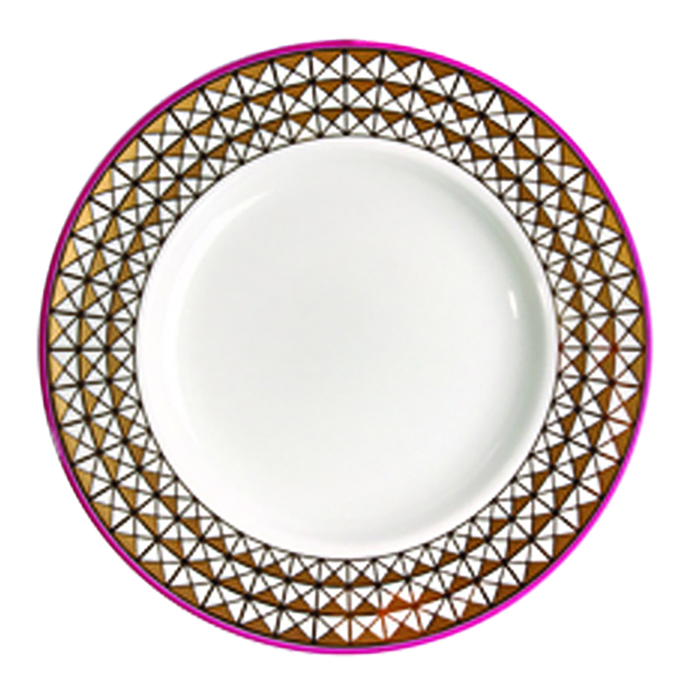 LOMONOSOV PORCELAIN DESERT PLATE MOSCOW RIVER SMOOTH 7.1"/180 MM