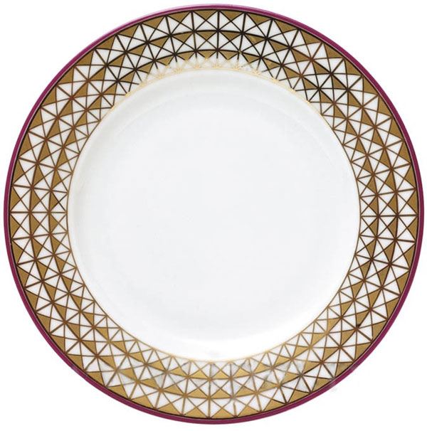 LOMONOSOV PORCELAIN DESSERT PLATE MOWCOW RIVER 6.2"/160 MM