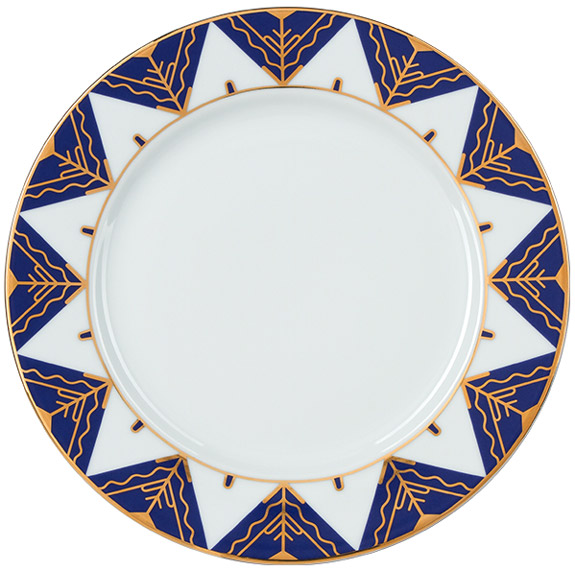 LOMONOSOV PORCELAIN DINNER PLATE KALEVALA 8.5"/215 MM