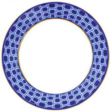 LOMONOSOV PORCELAIN FLAT PLATE BRIDGES OF SAINT-PETERSBURG 7.5"/190 MM