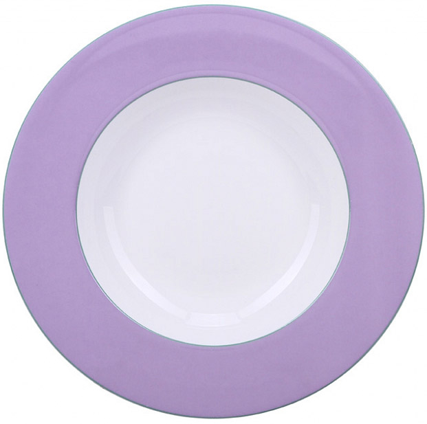 LOMONOSOV PORCELAIN SOUP PLATE TEA SYMPHONY 9.3"/235 MM