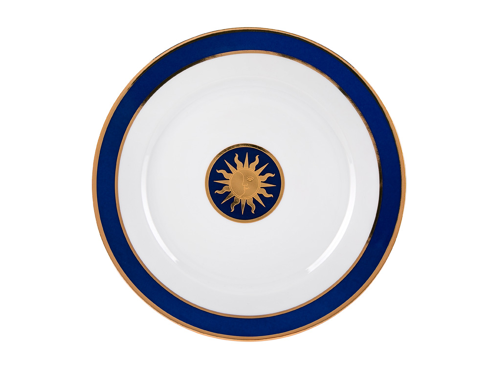 LOMONOSOV PORCELAIN DINNER SET MOSCOW STARS 24 ITEMS EUROPEAN