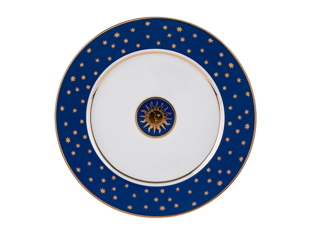 LOMONOSOV PORCELAIN DINNER SET MOSCOW STARS 24 ITEMS EUROPEAN