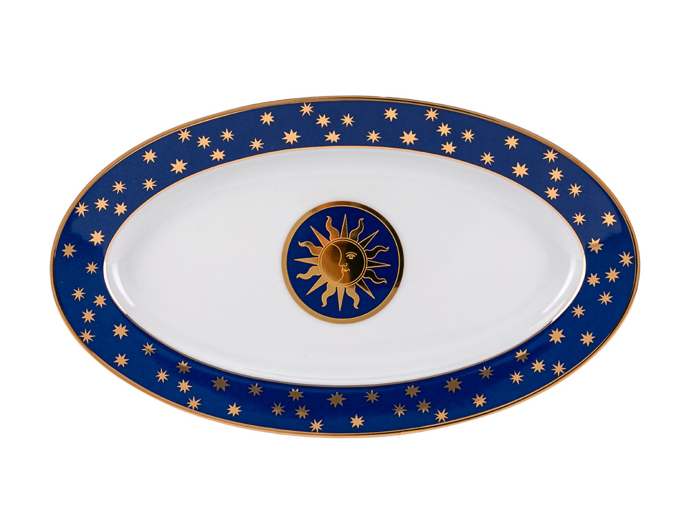 LOMONOSOV PORCELAIN DINNER SET MOSCOW STARS 24 ITEMS EUROPEAN