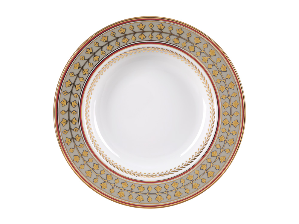 LOMONOSOV PORCELAIN DINNER SET BELVEDERE 24 ITEMS EUROPEAN