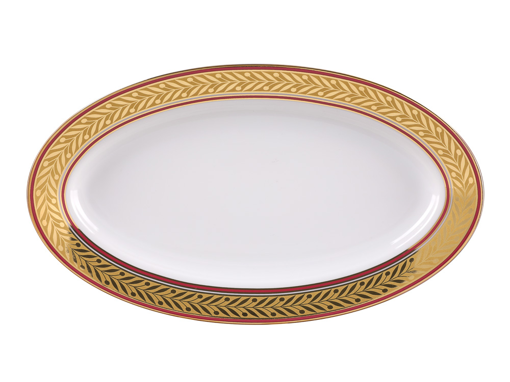 LOMONOSOV PORCELAIN DINNER SET BELVEDERE 24 ITEMS EUROPEAN