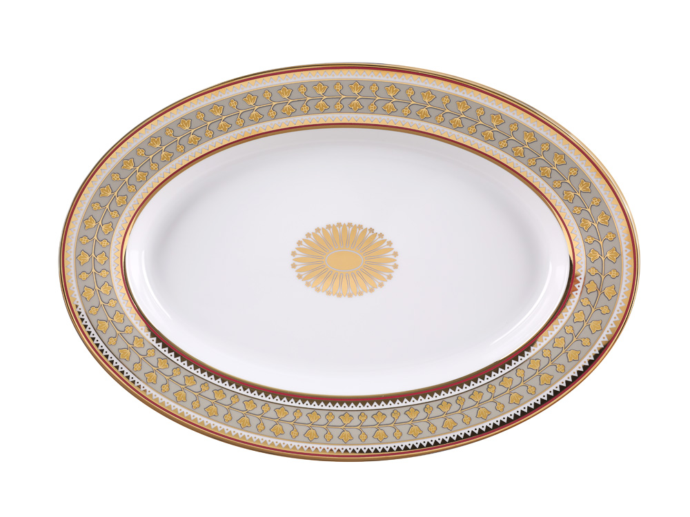 LOMONOSOV PORCELAIN DINNER SET BELVEDERE 24 ITEMS EUROPEAN