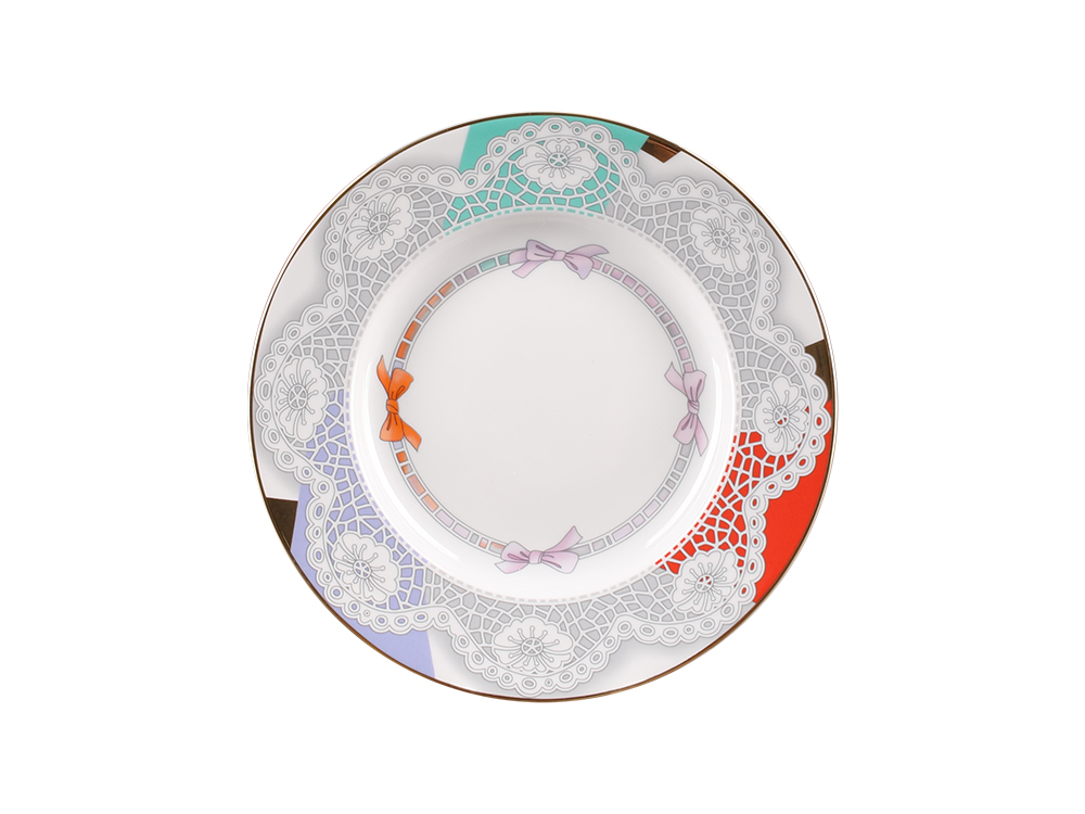LOMONOSOV PORCELAIN DINNER PLATE SET EASTER 3 PIECES