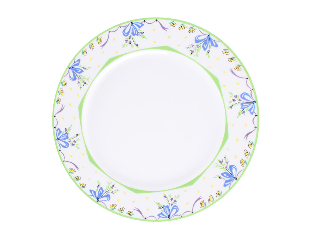 LOMONOSOV PORCELAIN DINNER PLATE EUROPEAN-2 COLOREFUL EASTER 8.5"/215 MM