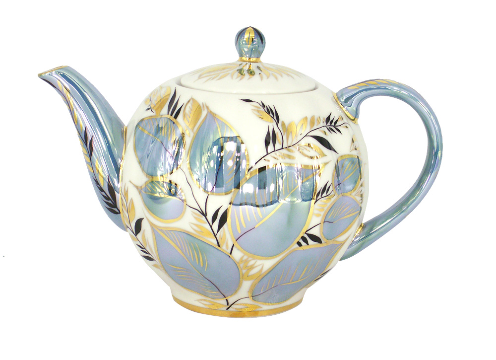 LOMONOSOV PORCELAIN TEA SET TULIP MOONLIGHT 6/20