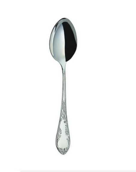 STAINLESS STEEL COFFEE SPOONS SET 6 AMBASSADORIAL