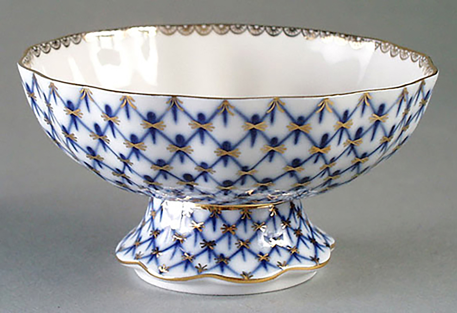 CANDY VASE COBALT NET
