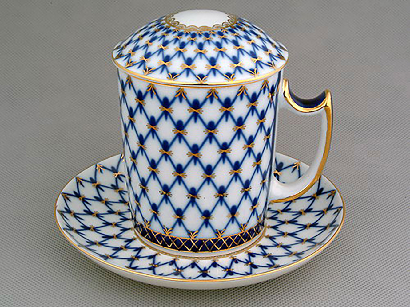COBALT NET HERBAL MUG