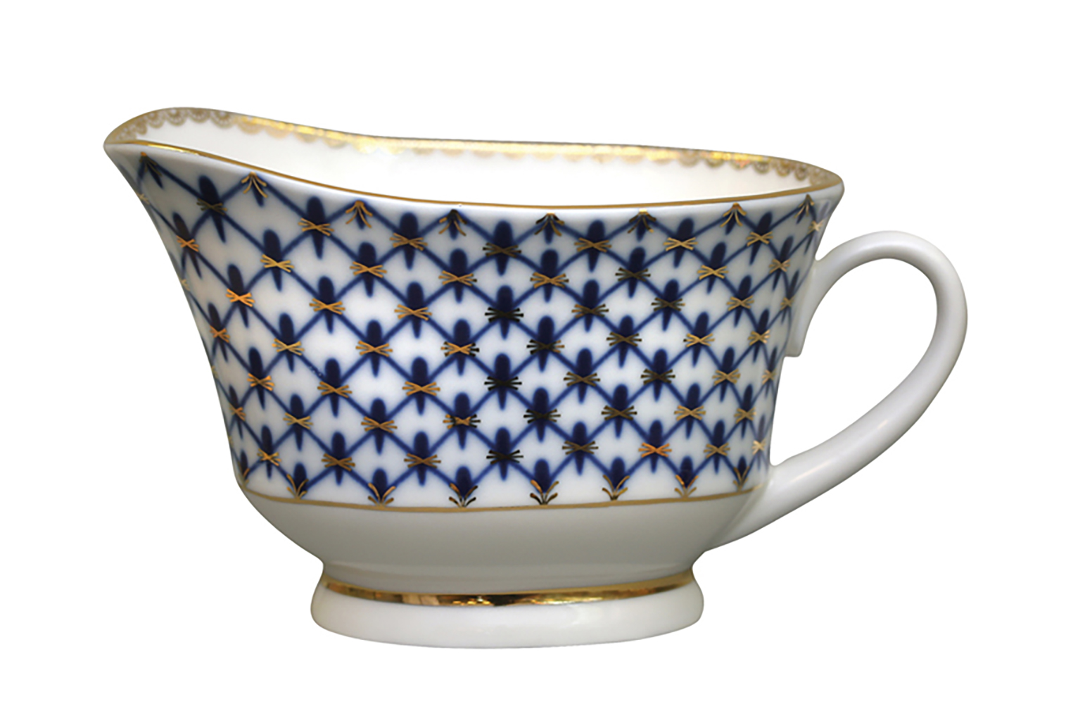 GRAVY BOAT COBALT NET LARGE 6.76 FL.OZ/200 ML