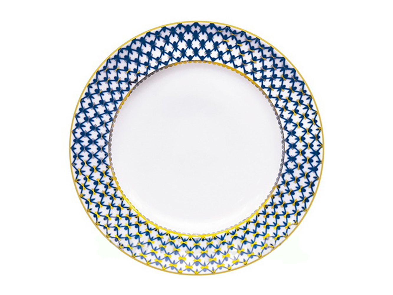FLAT PLATE EUROPEAN COBALT NET 10.4"/265 MM.