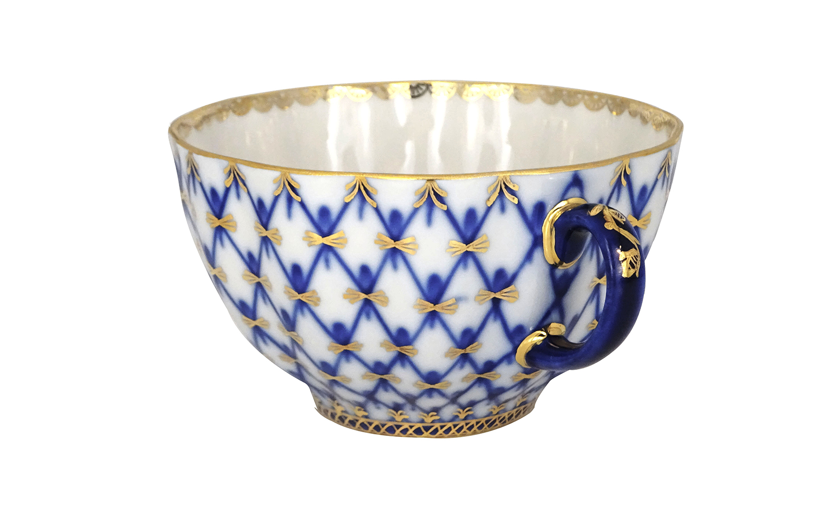 CUP AND SAUCER COBALT NET