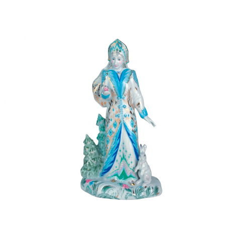 EXCLUSIVE LOMONOSOV PORCELAIN CHRISTMAS NEW YEAR FIGURINE SNOW MAIDEN